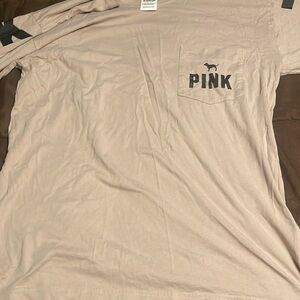 VS Pink long sleeve t-shirt.